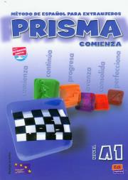 Prisma nivel A1 alumno EDI-NUMEN. Autor: Casado Angeles Maria, Martinez Anna, Romero Maria. Dadada.pl Okładka książki Prisma nivel A1 alumno EDI-NUMEN