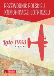Okładka książki Przewodnik polskiej komunik. lotniczej - lato 1933