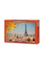 Okładka książki Puzzle 1000 Jesień w Paryżu CASTOR