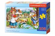 Okładka książki Puzzle 108 - Czerwony Kapturek CASTOR