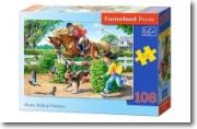 Okładka książki Puzzle 108 - Wakacjna jazda konna CASTOR