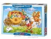 Opakowanie Puzzle 120 Kot w butach CASTOR