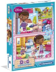 Opakowanie Puzzle 2x20 Klinika dla pluszaków