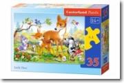 Okładka książki Puzzle 35 - Mały jelonek CASTOR