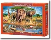 Okładka książki Puzzle 500 At the Water's Edge CASTOR