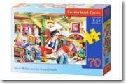 Okładka książki Puzzle 70 - Królewna Śnieżka i siedmiu.. CASTOR