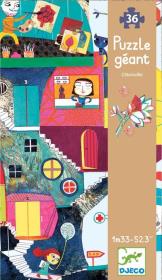 Opakowanie Puzzle gigant - Chloroville mieszkańcy drzewa