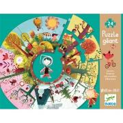 Puzzle gigant - Pory roku. Autor: DJ07003. Dadada.pl Okładka książki Puzzle gigant - Pory roku