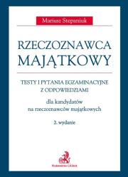 Okładka książki Rzeczoznawca majątkowy Testy, zadania i pytania egzaminacyjne z odpowiedziami dla kandydatów na rzeczoznawców majątkowych