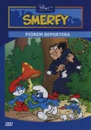 Smerfy Piórem reportera. Autor: -. Dadada.pl Okładka książki Smerfy Piórem reportera