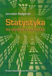 Okładka książki Statystyka dla studiów licencjackich