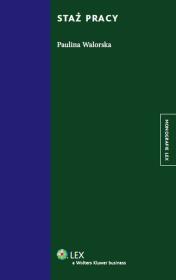 Okładka książki Staż pracy