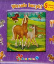 Okładka książki Super puzzle - Wesołe kucyki FK