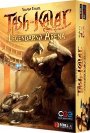 Tash-Kalar Legendarna Arena. Autor: Chvatil Vlaada. Dadada.pl Okładka książki Tash-Kalar Legendarna Arena