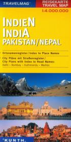 Opakowanie Travelmag Indien/Pakistan 1:4000 000