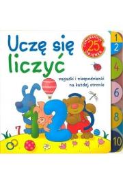 Okładka książki Uczę się liczyć 25 okienek