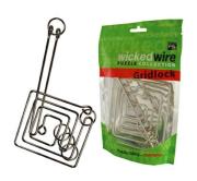 Układanka metalowa Labirynt torebka. nr. kat PPWT0327. Autor: Professor Puzzle. Dadada.pl Okładka książki Układanka metalowa Labirynt torebka. nr. kat PPWT0327