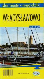 Opakowanie Władysławowo plan mniasta z mapą okolic