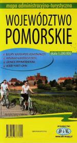 Opakowanie Województwo Pomorskie mapa administracyjno-turystyczna