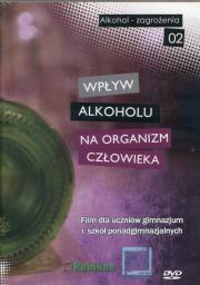 Wpływ alkoholu na organizm człowieka - film DVD. Autor: Iwona Wołkowicz, Marcin Wołkowicz. Dadada.pl Okładka książki Wpływ alkoholu na organizm człowieka - film DVD