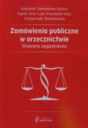 Okładka książki Zamówienia publiczne w orzecznictwie