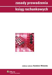 Okładka książki Zasady prowadzenia ksiąg rachunkowych