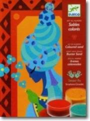 Okładka książki Zestaw artystyczny - Obrazki z piasku Księżniczka