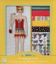 Opakowanie Zestaw do projektowania ubrań - Louise