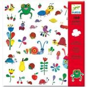 Okładka książki Zestaw naklejek 160 szt. - Piękna łąka