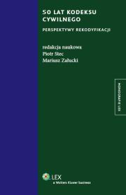 Okładka książki 50 lat kodeksu cywilnego