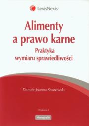 Okładka książki Alimenty a prawo karne