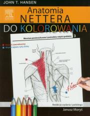 Okładka książki Anatomia Nettera do kolorowania
