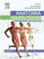 Okładka książki Anatomia układu ruchu Przewodnik do ćwiczeń