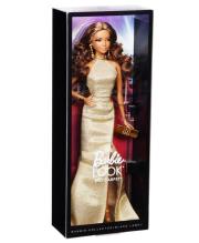 Opakowanie Barbie Look Lalka na czerwonym dywanie złota suknia