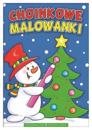 Choinkowe malowanki. Autor:   Praca zbiorowa. Dadada.pl Okładka książki Choinkowe malowanki