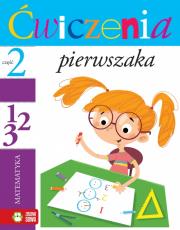 Okładka książki Ćwiczenia pierwszaka cz.2 Matematyka