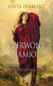 Czerwony namiot TW. Autor: Diamant Anita. Dadada.pl Okładka książki Czerwony namiot TW