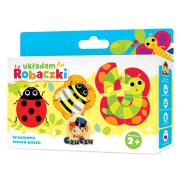 CzuCzu Układam Robaczki. Autor:   Praca zbiorowa. Dadada.pl Okładka książki CzuCzu Układam Robaczki