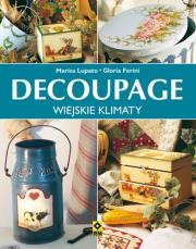 Okładka książki Decoupage Wiejski klimaty