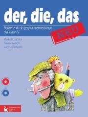 Okładka książki der, die, das neu 4 Podręcznik z płytą CD