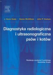 Okładka książki Diagnostyka radiologiczna i ultrasonograficzna psów i kotów