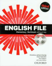 Okładka książki English File 3E Elementary WB Without Key OXFORD