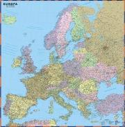 Okładka książki Europa mapa drogowo administracyjna 1:4 500 000
