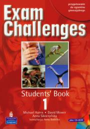 Exam Challenges 1 Students' Book with CD. Autor: Harris Michael, Mower David, Sikorzyńska Anna. Dadada.pl Okładka książki Exam Challenges 1 Students' Book with CD