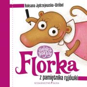 Florka. Z pamiętnika ryjówki. Autor: Roksana Jędrzejewska-Wróbel. Dadada.pl Okładka książki Florka. Z pamiętnika ryjówki
