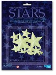 Okładka książki Glow in the dark - Gwiazdki 3D 4M