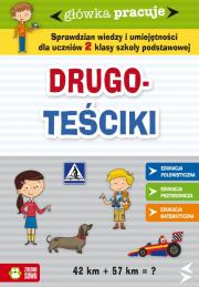 Główka pracuje. Drugoteściki. Autor: Opracowanie zbiorowe. Dadada.pl Okładka książki Główka pracuje. Drugoteściki