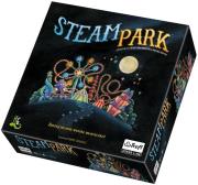 Gra - Steam Park. Autor: Silva Lorenzo, Sorrentino Lorenzo Tucci, Buonfino Aurelien. Dadada.pl Okładka książki Gra - Steam Park