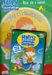 Harry i wiaderko pełne dinozaurów 1/2 Witaj w Dinoświecie / Oto moje dinozaury z płytą DVD. Wydawca: Media Service Zawada. Dadada.pl Opakowanie Harry i wiaderko pełne dinozaurów 1/2 Witaj w Dinoświecie / Oto moje dinozaury z płytą DVD