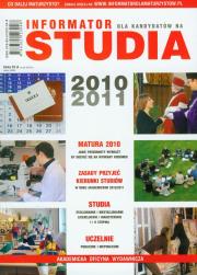 Opakowanie Informator dla kandydatów na Studia 2010/2011